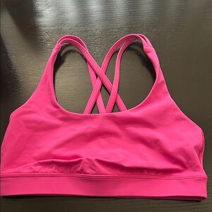 Lululemon Athletica Vibrant Pink Sports Bra